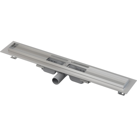 Трап AlcaPlast APZ101-950 Low, Цвет производителя: нержавеющая сталь/глянец, нержавеющая сталь/мат, Размер трапа: 950 фото 