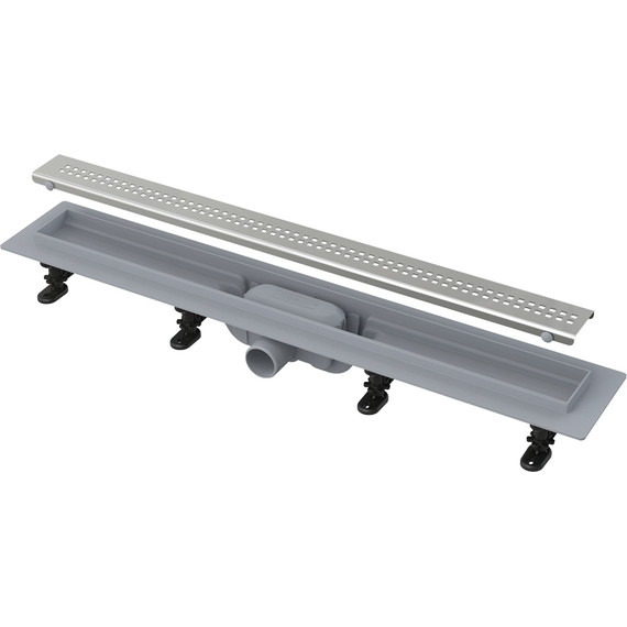 Трап Alcadrain APZ9-650M Simple (AG100201650), Цвет производителя: нержавеющая сталь/мат, Размер трапа: 650 фото 