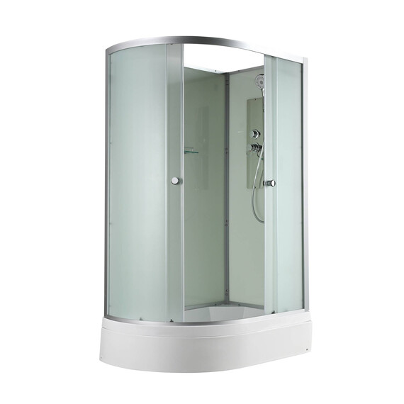 Душевая кабина Avacan 120x80 см D3012RN, хром/матовое (безсиликоновая сборка) фото 2