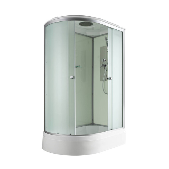 Душевая кабина Avacan 120x80 см D3012R, хром/матовое (безсиликоновая сборка) фото 2