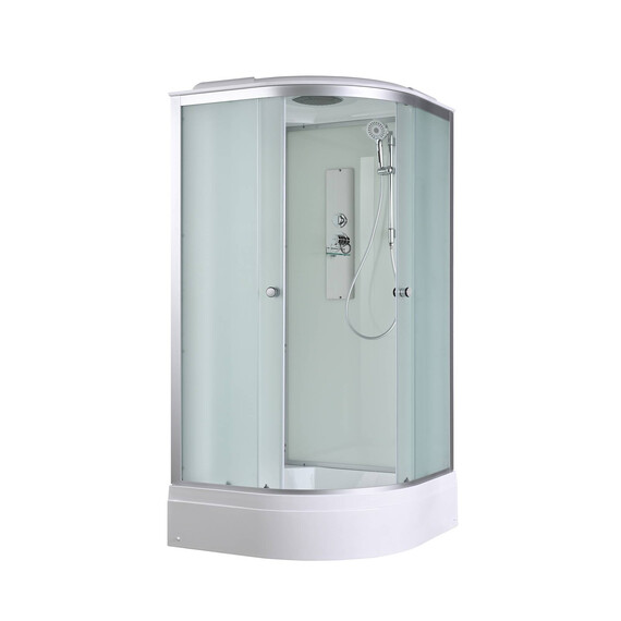 Душевая кабина Avacan 80x80 см D3080, хром/прозрачное (безсиликоновая сборка) фото 2