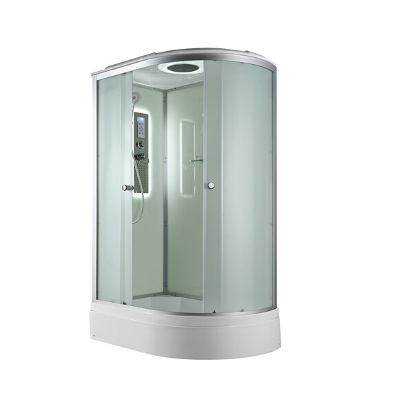 Гидробокс Avacan 120x80 см D3012LLED, хром/матовое (безсиликоновая сборка) фото 2