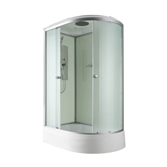 Душевая кабина Avacan 120x80 см D3012L, хром/матовое (безсиликоновая сборка) фото 2