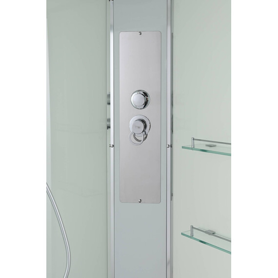 Душевая кабина Avacan 110x80 см EM2811RNT, хром/прозрачное (безсиликоновая сборка) фото 7