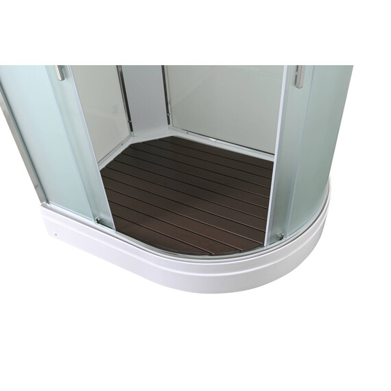 Душевая кабина Avacan 120x90 см EM2912LN, хром/прозрачное (безсиликоновая сборка) фото 9