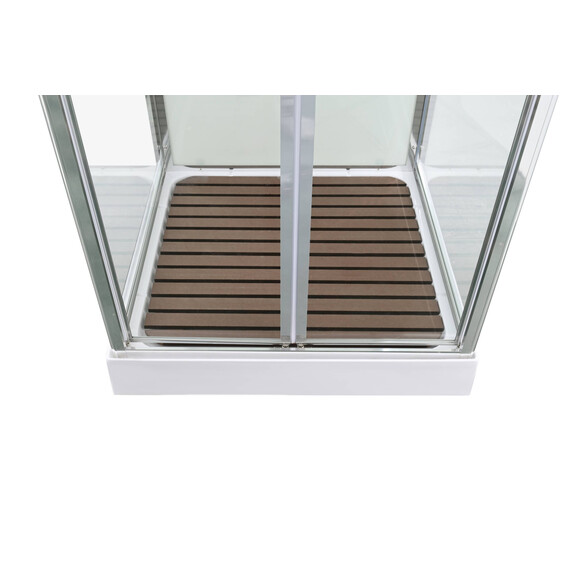 Душевая кабина Avacan 90x90 см V2090N, хром/прозрачное (безсиликоновая сборка) фото 9