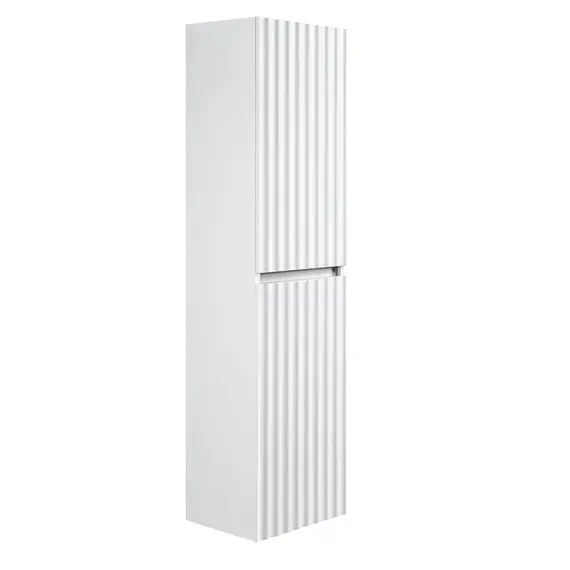 Пенал подвесной Art&Max Elegant 40 см AM-ELEGANT-1500-2А-SO-BL-LED-P, белый глянец фото 
