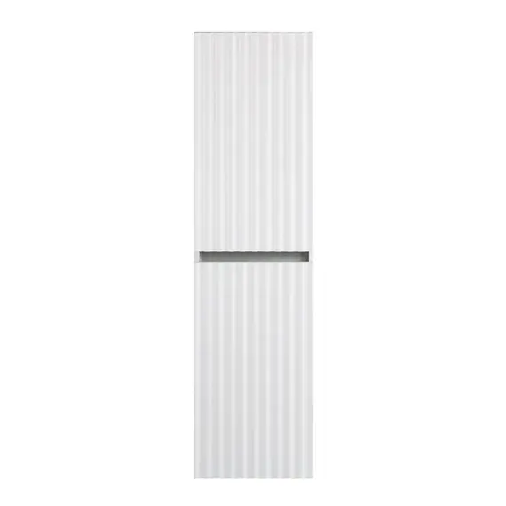 Пенал подвесной Art&Max Elegant 40 см AM-ELEGANT-1500-2А-SO-BL-LED-P, белый глянец фото 3