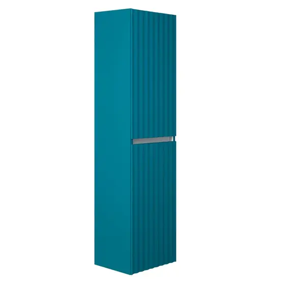Пенал подвесной Art&Max Elegant 40 см AM-ELEGANT-1500-2А-SO-TM-LED, бирюзовый матовый фото 
