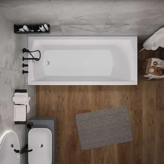 Ванна акриловая 1Marka Modern 180x80 см фото 2