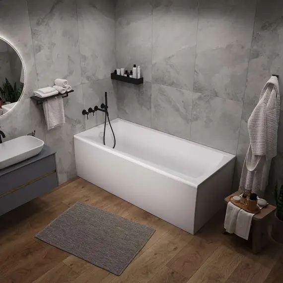 Ванна акриловая 1Marka Modern 180x80 см фото 5