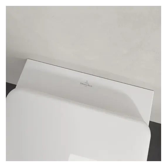Унитаз подвесной безободковый Villeroy&Boch Skyla 5656CL01 с крышкой микролифт (система смыва TwistFlush) фото 10