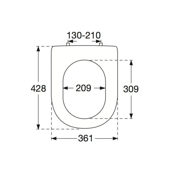 Сиденье с крышкой для унитаза Villeroy&Boch Hommage микролифт 8809S1R1 (CeramicPlus) фото 3