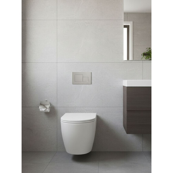 Унитаз подвесной безободковый Grohe Clova Ceramic Oval 422813000P с крышкой микролифт фото 9