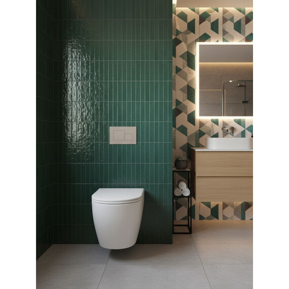 Унитаз подвесной безободковый Grohe Clova Ceramic Oval 422813000P с крышкой микролифт фото 11
