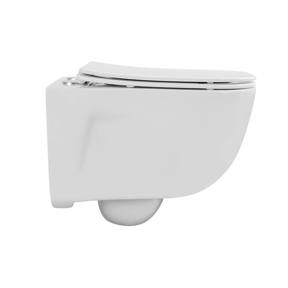 Инсталляция с подвесным унитазом комплект SET AQUATEK ДИВА-012 4в1 (рама AQUATEK Standard INS-0000012 + крепеж KKI-0000002 + клавиша KDI-0000012 + унитаз ДИВА AQ2012-00 с тонким сиденьем soft-close) фото 5