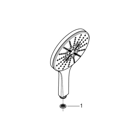 Ручной душ Grohe Rainshower 26590000 фото 10