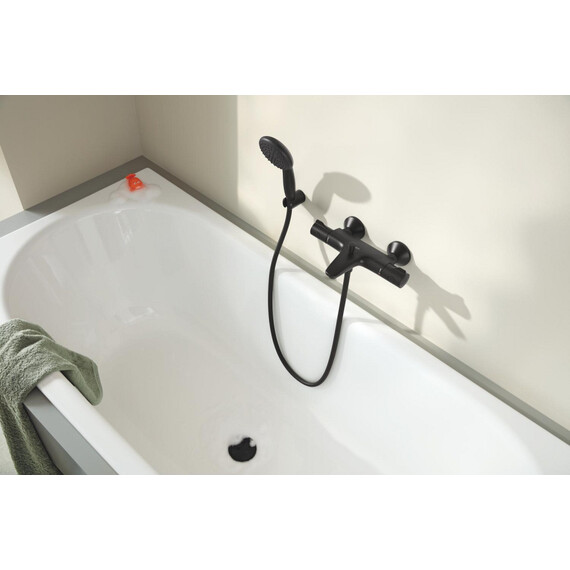 Душевой гарнитур Grohe Tempesta 264062433, чёрный матовый фото 3