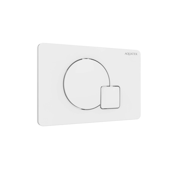 Инсталляция с подвесным унитазом комплект: SET AQUATEK КЛАССИК cm-066 4в1 (рама AQUATEK INS-0000025 + крепление KKI-0000002 + кнопка KDI-0000066 + унитаз AQ1112-00 + тонкое сиденье с механизмом soft close) фото 12