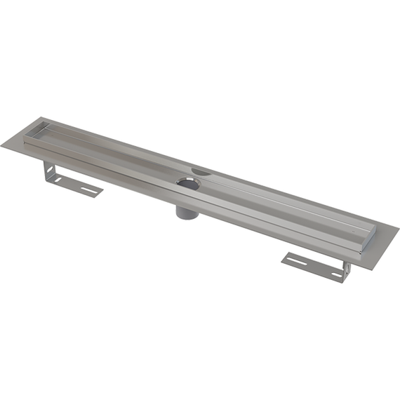 Трап AlcaPlast APZ2001-1050, Цвет производителя: нержавеющая сталь/глянец, нержавеющая сталь/мат, Размер трапа: 1050 фото 