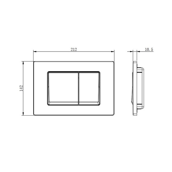 Инсталляция с подвесным унитазом комплект: SET AQUATEK ЛИБРА T-TDI004 (рама Standard INS-0000018 + унитаз AQ1505T-00 с тонким сиденьем soft-close, система смыва Торнадо+ крепление KKI-0000002 + кнопка TDI-0000004) фото 9