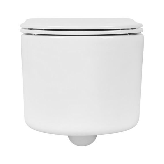Инсталляция с подвесным унитазом комплект: SET AQUATEK МИЯ-010 4в1 (рама AQUATEK Standard INS-0000012 + крепеж KKI-0000002+ клавиша KDI-0000010 + унитаз МИЯ AQ2004-00 с тонким сиденьем soft-close) фото 6
