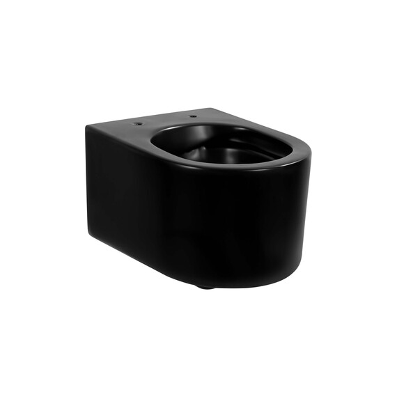 Инсталляция с подвесным унитазом комплект: SET AQUATEK МИЯ-MB-020 4в1 (рама AQUATEK Standard INS-0000020 + крепеж KKI-0000002 + клавиша KDI-0000020 + унитаз AQ2004-MB с тонким сиденьем soft-close) фото 6