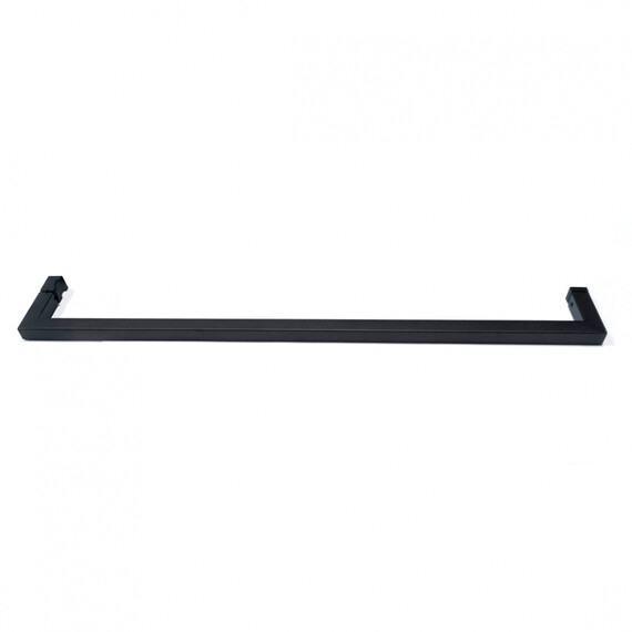 Душевое ограждение Abber Schwarzer Diamant 110x70 см AG30110BMH-S70BM, чёрный/матовый фото 13