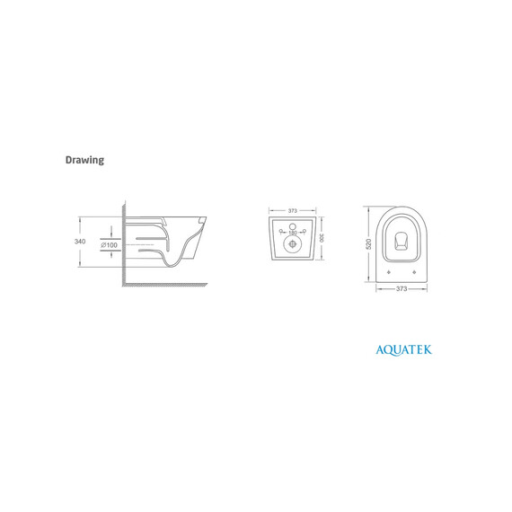 Инсталляция с подвесным унитазом комплект: SET AQUATEK СИРИУС-INS17/KKI2 (рама AQUATEK Standard INS-0000017+ крепеж KKI-0000002+ унитаз AQ1582T-00 СИРИУС TORNADO с тонким сиденьем soft-close) фото 5