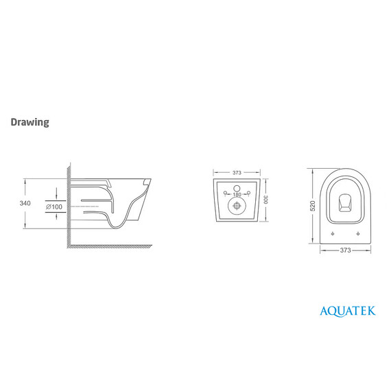 Инсталляция с подвесным унитазом комплект: SET AQUATEK СИРИУС PNS-07 4в1 (рама INSP-0000001 + крепёж KKI-0000002 + клавиша PNS-0000007 + унитаз AQ1582T-00 СИРИУС с тонким сиденьем soft-close, система смыва Торнадо) фото 18