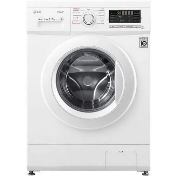 Стиральная машина LG F1296CDS0Х фото 3