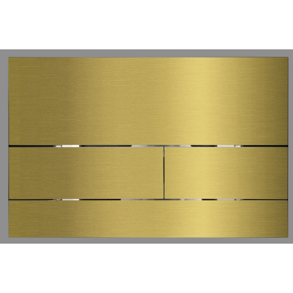 Кнопка смыва Sole S0625 УТ000104369, metal brushed gold фото 