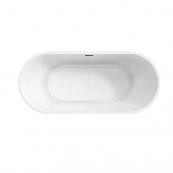 Ванна отдельностоящая BelBagno UNO 165x75 см BB701-1650-750-K фото 5