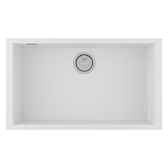 Кухонная мойка Paulmark Neo classic 76 PM967644-WH, белый матовый фото 