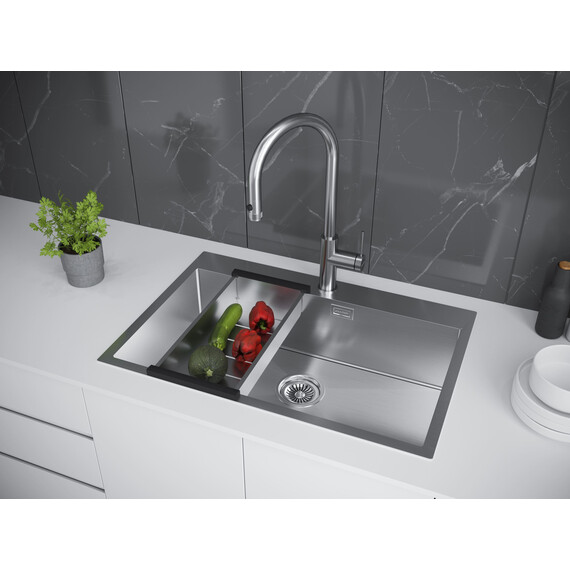 Смеситель для кухни Paulmark Galant Ga213077-BS, брашированная сталь фото 4
