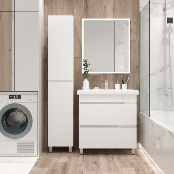 Тумба напольная с раковиной Briz Элен 100 см 227 03-08100-06 00 БЕЛ (раковина Фостер 100) фото 5
