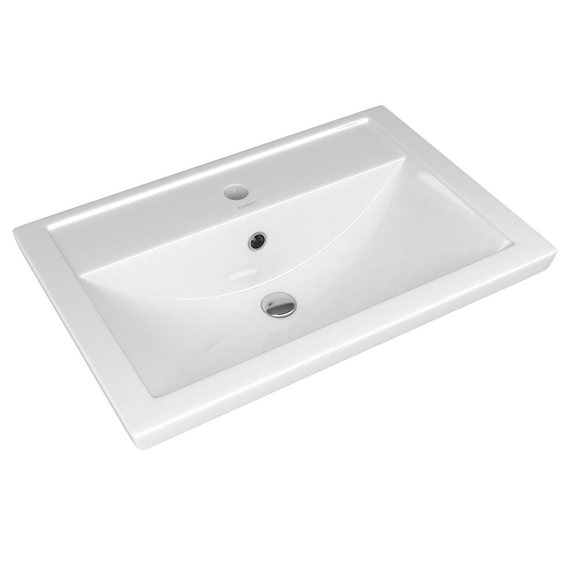 Тумба напольная с раковиной Briz Мальта 60 см 365 03-02060-06 00 БЕЛ (раковина Фостер 60) фото 2