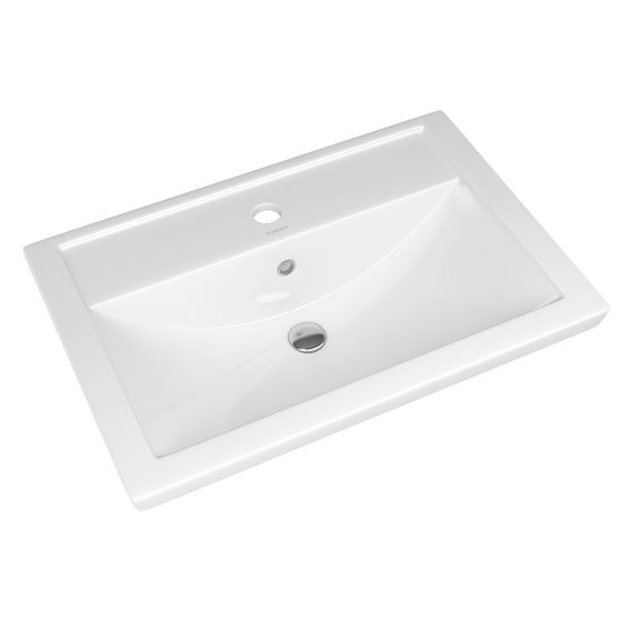 Тумба напольная с раковиной Briz Мальта 70 см 365 03-02070-06 00 БЕЛ (раковина Фостер 70) фото 2