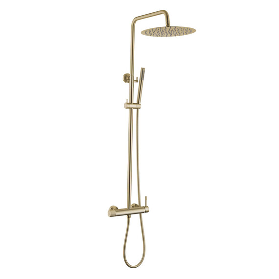 Душевая стойка Boheme Uno 468-2-MG, золото матовое фото 