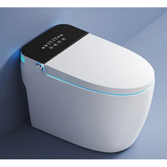 Унитаз-биде приставной электронный с импульсным смывом ​Cerutti Ezio Smart CT11168 фото 
