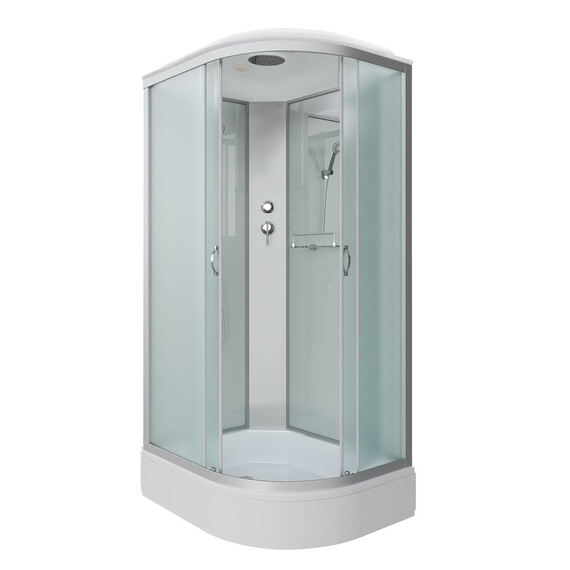 Душевая кабина Niagara Classic 120x80 см 331944L, хром/матовое (безсиликоновая сборка) фото 2