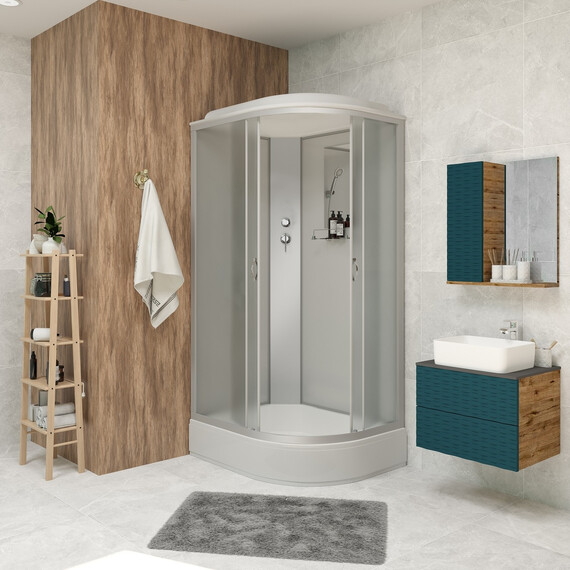 Душевая кабина Niagara Classic 120x80 см 331944L, хром/матовое (безсиликоновая сборка) фото 3