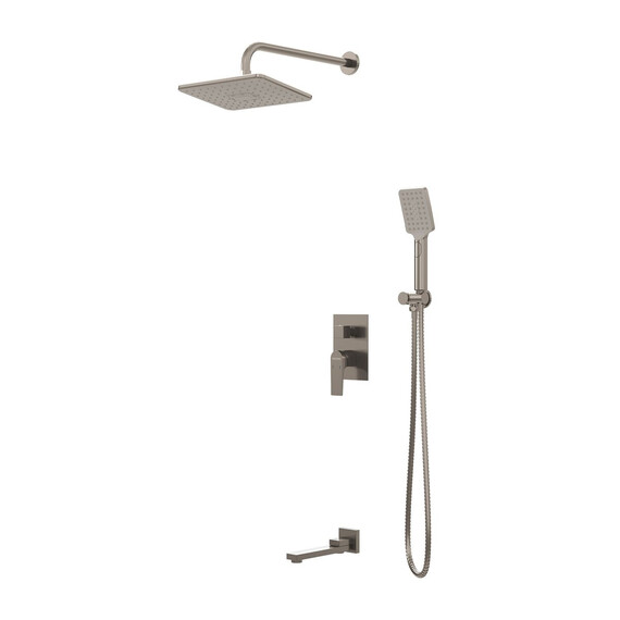 Душевая система для ванны Grossman Classic 501.K35.04.120, брашированный никель фото 4