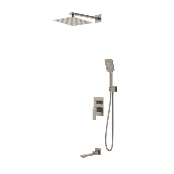 Душевая система для ванны Grossman Style 501.K35.05.120, брашированный никель фото 4