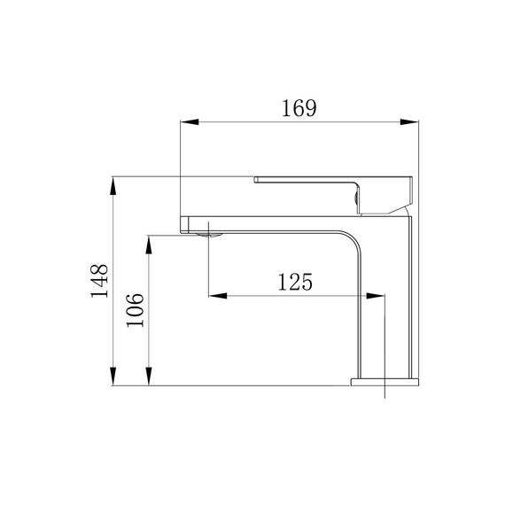 Смеситель для раковины Grossman Style 510.K35.05.120, брашированный никель фото 5