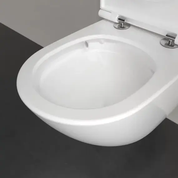 Унитаз подвесной безободковый Villeroy&Boch Universo 4670T901 с крышкой микролифт фото 10