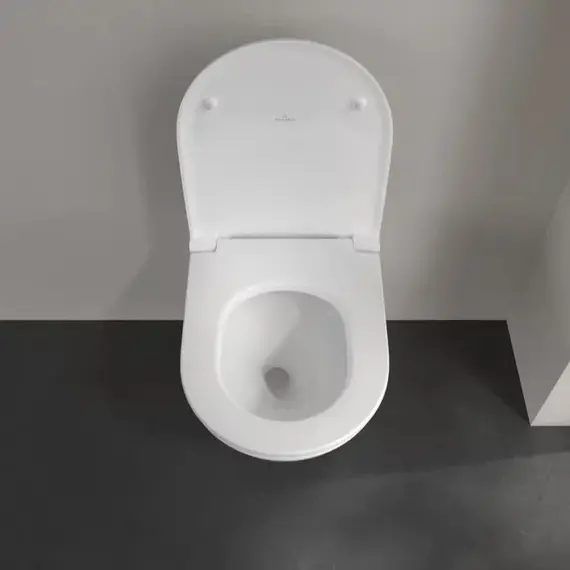 Унитаз подвесной безободковый Villeroy&Boch Universo 4670T901 с крышкой микролифт фото 6