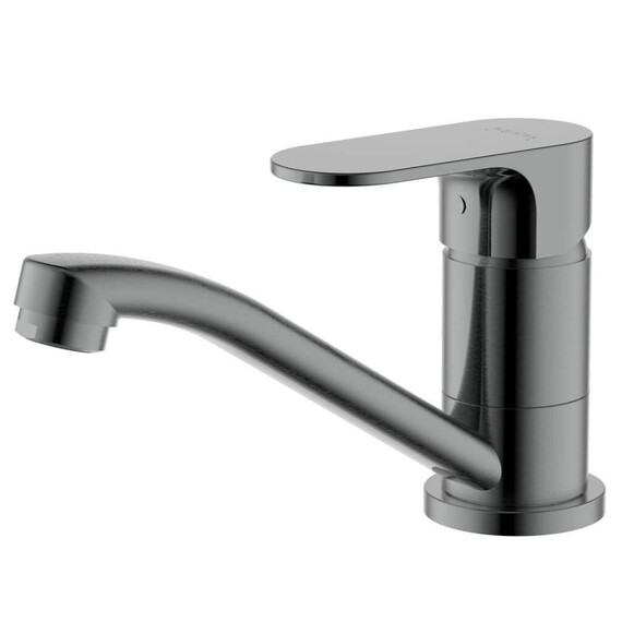 Смеситель для раковины Aquatek Альфа AQ1907BGM, оружейная сталь фото 