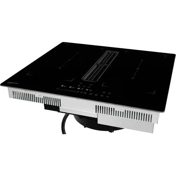 Индукционная варочная поверхность с вытяжкой Hiberg i6-VM8 MB фото 4