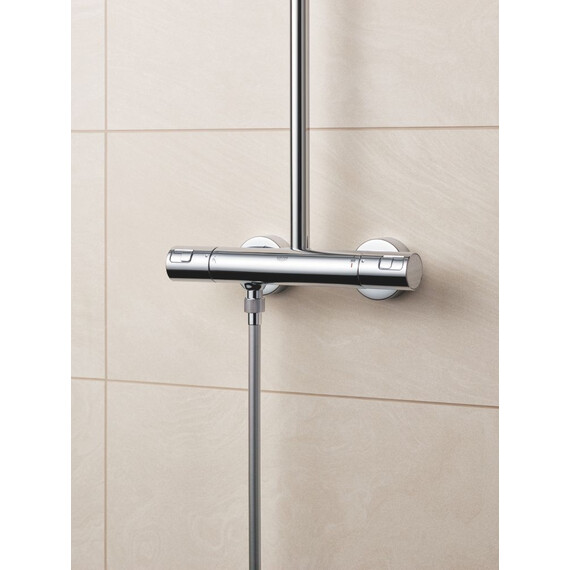 Душевая стойка с термостатом Grohe Vitalio Start System 250 26677000T фото 5
